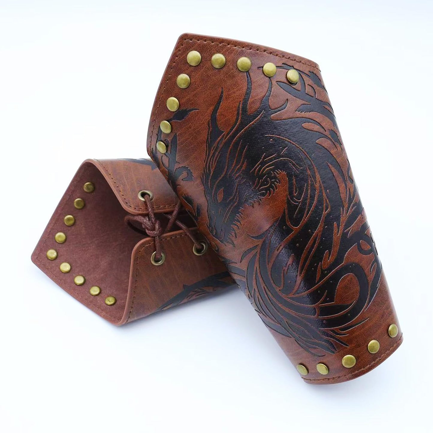 Yickoon 5PCS Renaissance Accessories Medieval Vintage Viking Leather Belt Pouch Waist Bag Halloween Renaissance Cosplay Costume Accessories