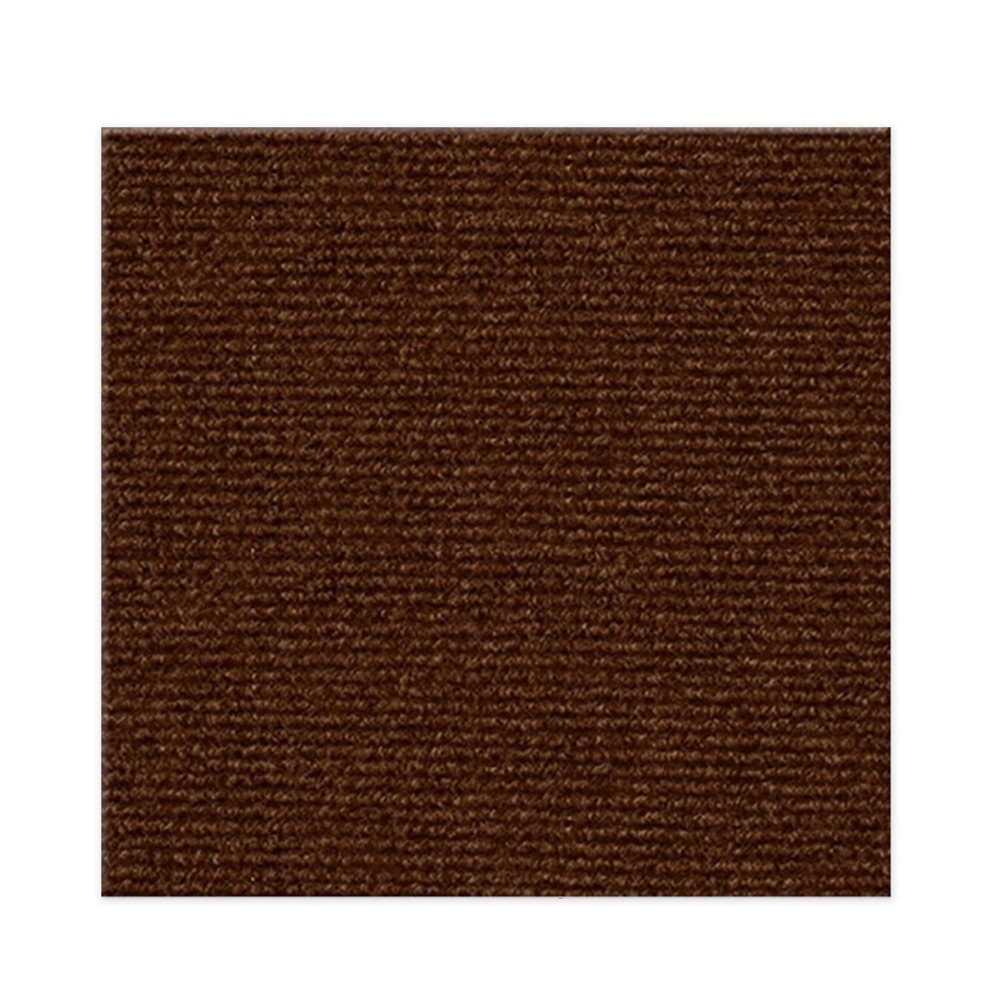 12x12 Inch Peel and Stick Carpet Tiles with Soft Pad, Self-Adhesive Removable Floor Squares for Bedroom, Office, Rental, Easy DIY Installation (10, Brown)
