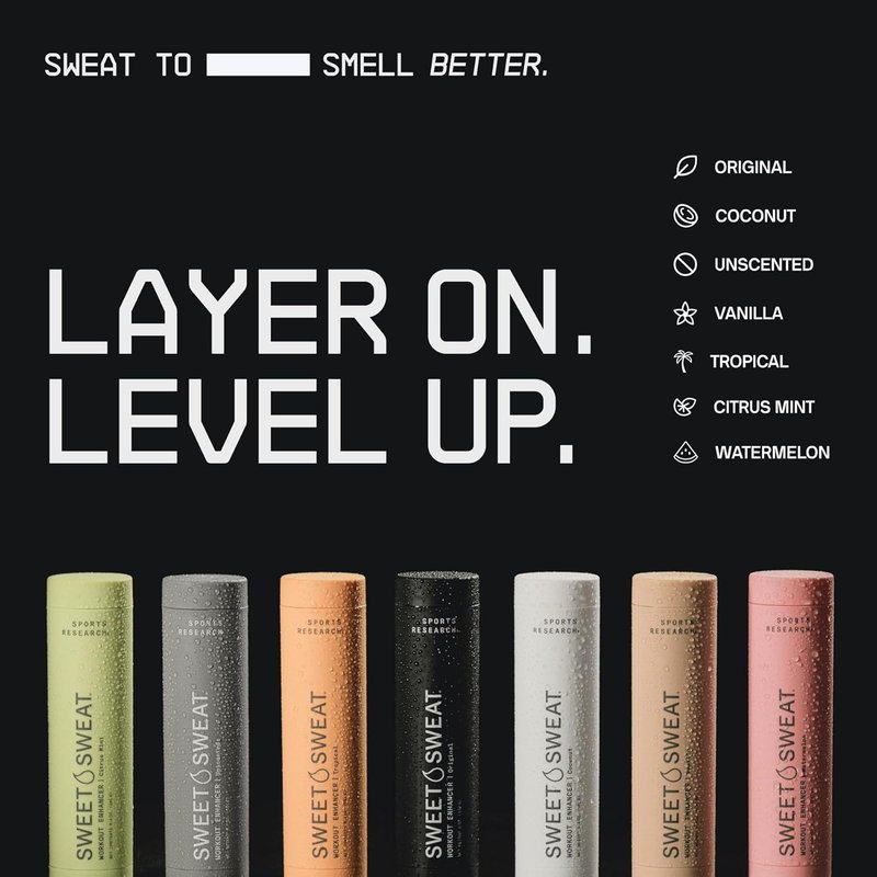 Sweet Sweat Workout Enhancer Gel - Maximize Exercise & Sweat Faster | 6.4oz Stick