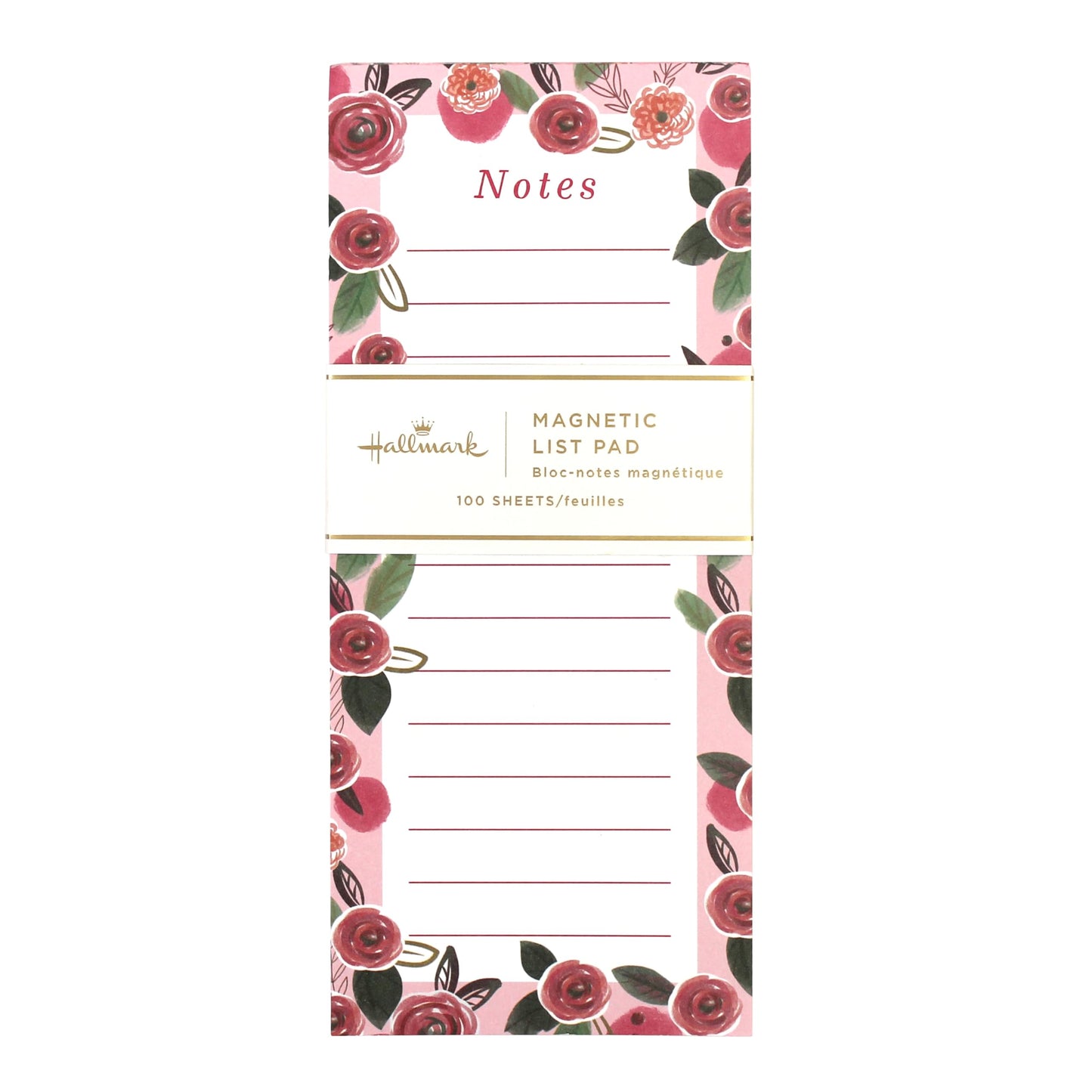Hallmark Journal and Stationery Set (Journal, List Pads, Pocket Notepad and weekly desk planner) Floral Collection