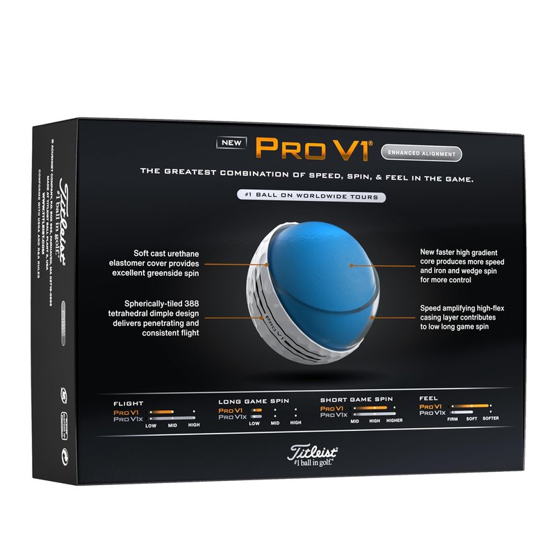 Titleist Pro V1 AIM Enhanced