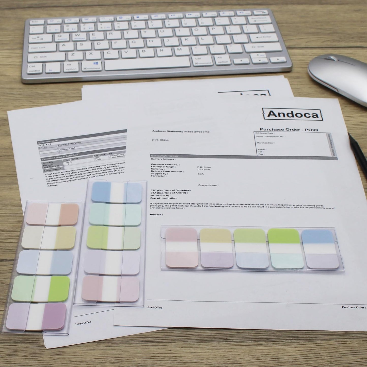Tabs Flags Assorted Colors, 0.98 x 1.71 Inch Sticky Tabs, Easy to Post, 4 On-The-Go Dispensers/Pack, 400 Pages Total