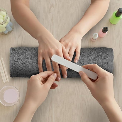 Hand Towels Grey Economy Salon Towels