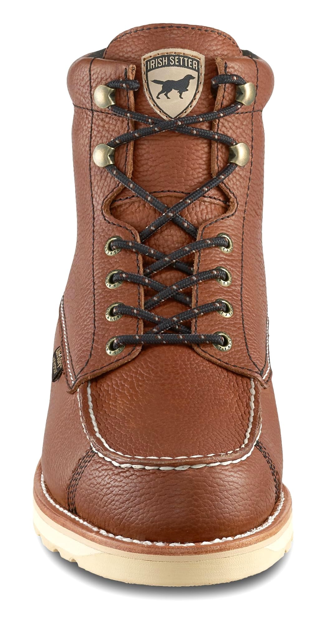 Irish Setter, Wingshooter, Men’s, 7", Waterproof, Hunting Boot, Amber/White, 14 EE (Wide)