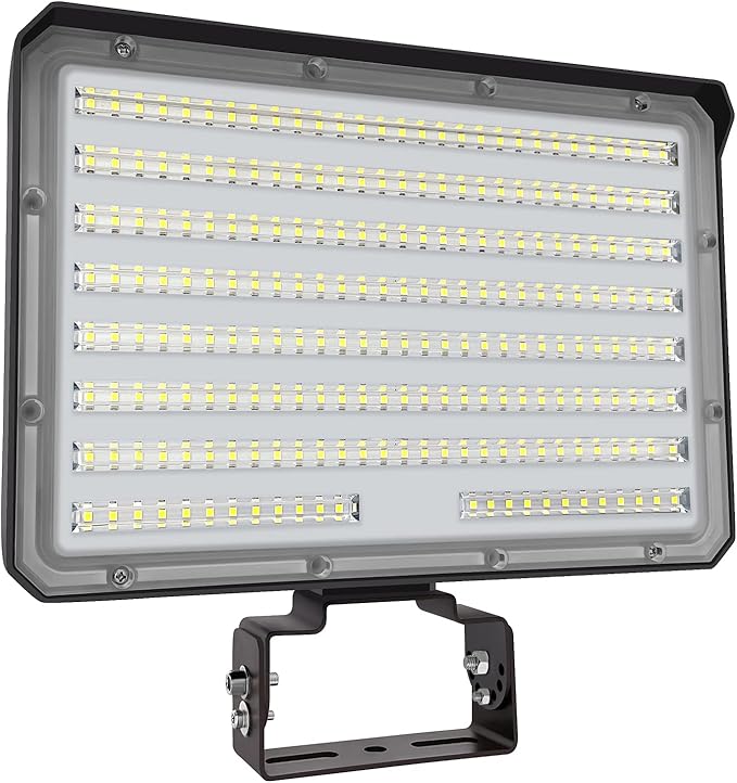 150W LED Outdoor LED Flood Light, 21000LM 1500W Equivalent, AC100-277V 5000K Daylight IP65 Waterproof Outdoor Sercurity Light for Landscape/Parking Lot