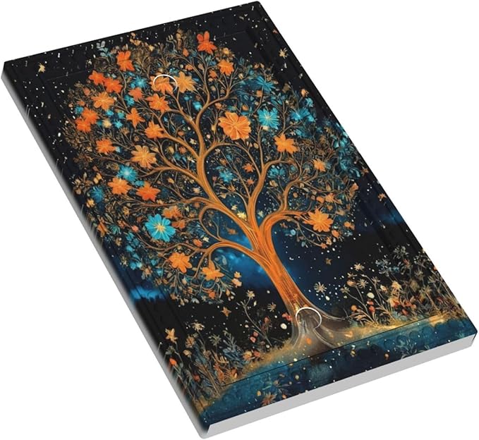 Magical Life Tree in Night Sky Light Switch Covers No Device Wall Plate 1 Gang Decorative Blank Switchplate Electrical Faceplate for Farmhouse Living Bedroom Decor