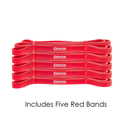 Pull Up Assistance Bands - Commercial Gym Quality 41" Loop Exercise Pull-Up Bands - 4 Different Resistance Levels to Choose from