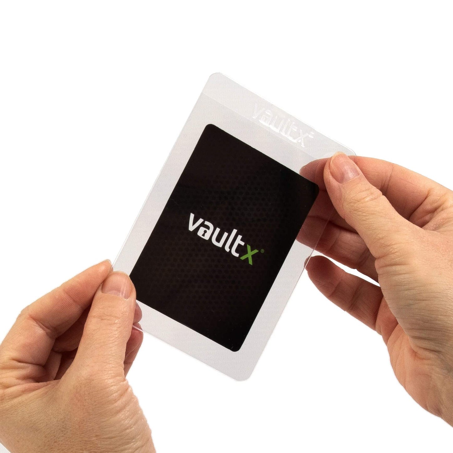 Vault X Semi-Rigid Trading Card Holders (50 Pack), Hard Sleeves for Trading Card Grading Submissions, Card Protectors