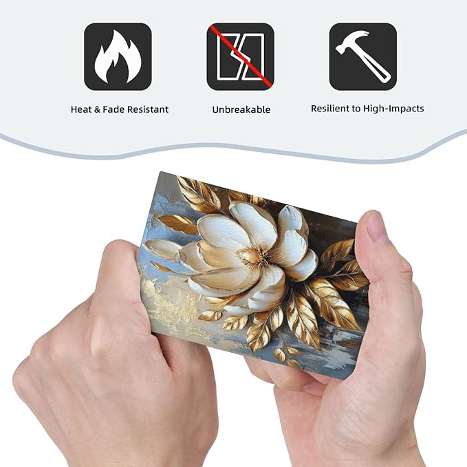 Decorative Art Light Switch Covers Gilded Bloom 1 Gang No Device Blank Switchplate Electrical Faceplate for Home Decor