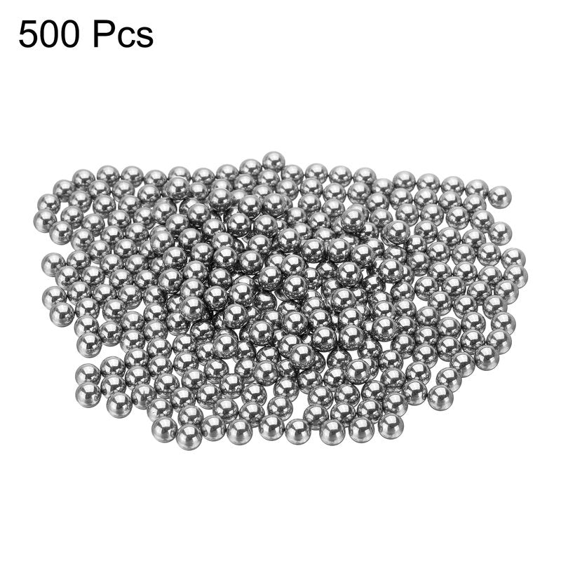 uxcell 500 Pcs 5 mm Bearing Balls Chrome Steel Ball G50 Precision Balls