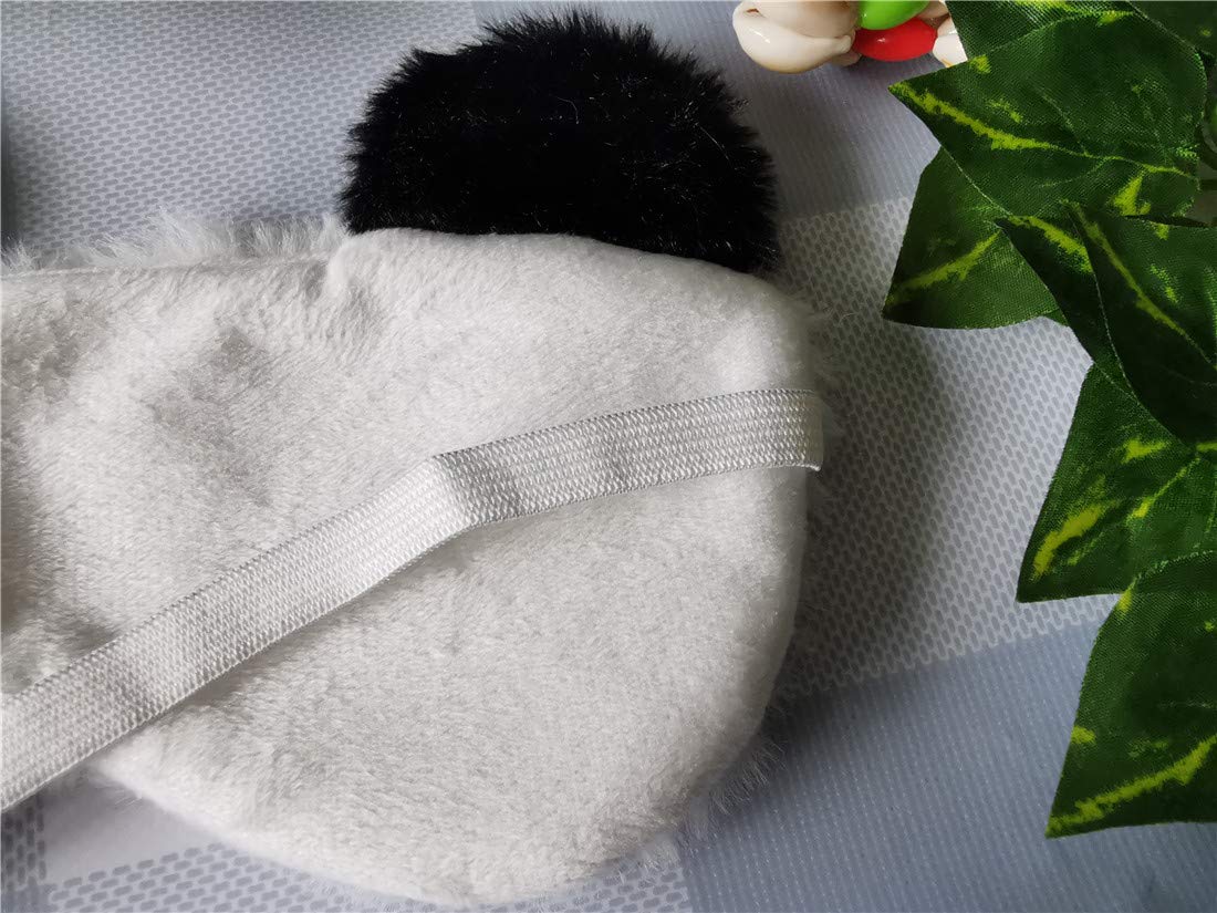 Cute Animal Sleeping Mask Soft Plush Blindfold Cute Rabbit Panda Koala Eye Cover Eyeshade for Kids Teens Girls Women (Flamingo)