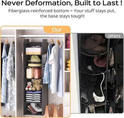 Extra Deep Hanging Closet Organizer