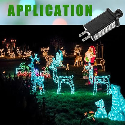 30V 3.6W LED Transformer Replacement Class 2 Power Supply for Christmas String Light Inflatable Decorations LED Controller IP44 Waterproof Low Voltage