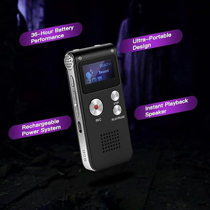 7-in-1 Ghost Hunting Equipment Kit for Paranormal Enthusiasts,Includes EMF Meter,EVP,Dowsing Rods,UV Light & Cat Balls-Novelty Set for Entertainment Use