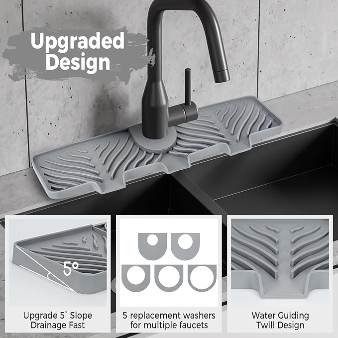 Silicone Faucet Splash Guard