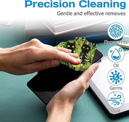 6 PCS Glasses Cleaning Cloth Eyeglass Lens Cleaning Cloth Eyeglasses Wipes