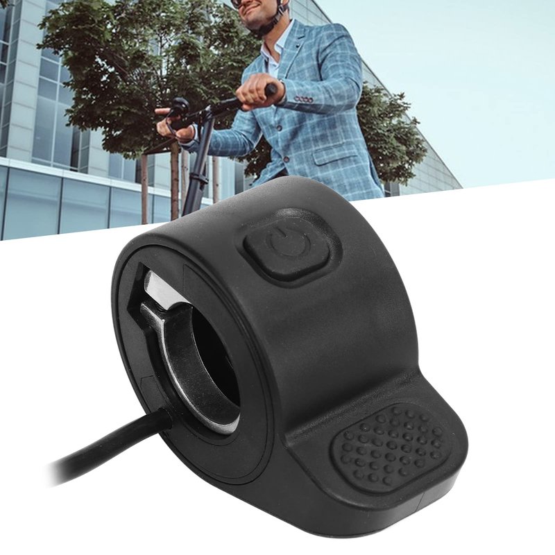 Alomejor Electric Scooter Throttle, Universal Left Right Thumb Accelerator for Electric Scooter