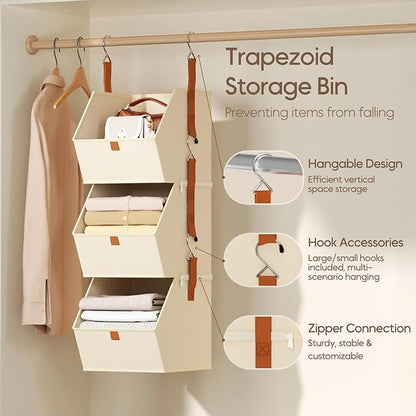 Collapsible Hanging Closet Organizer