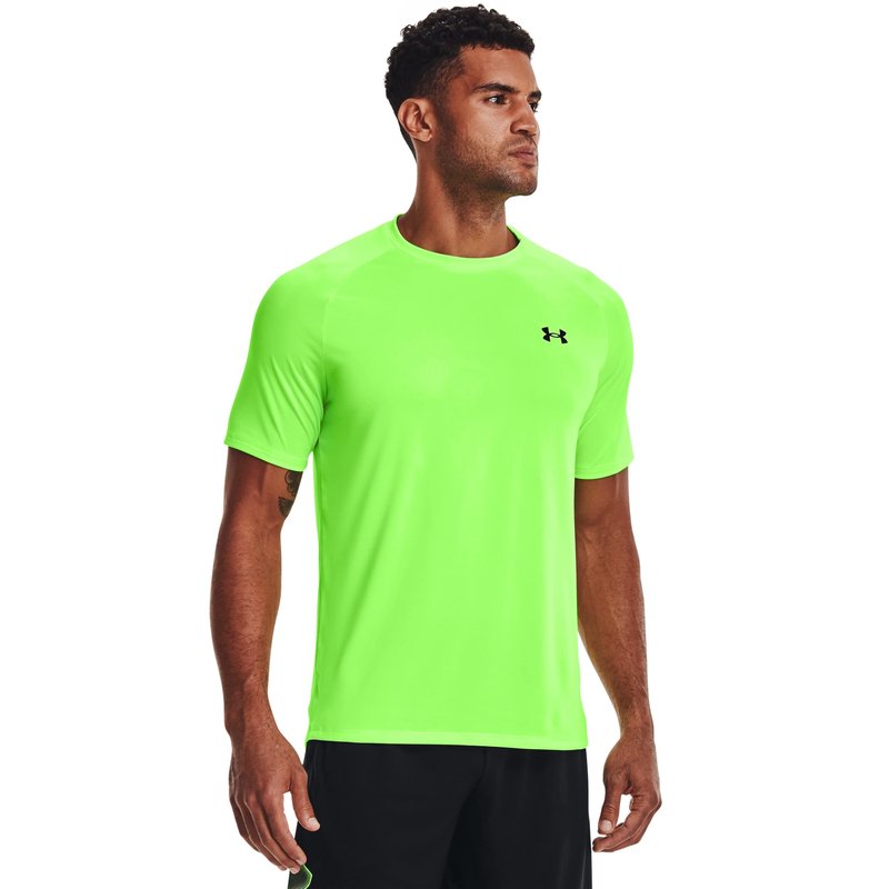 Under Armour Men's Tech 2.0 Short-Sleeve T-Shirt, Quirky Lime (752)/Black, Small
