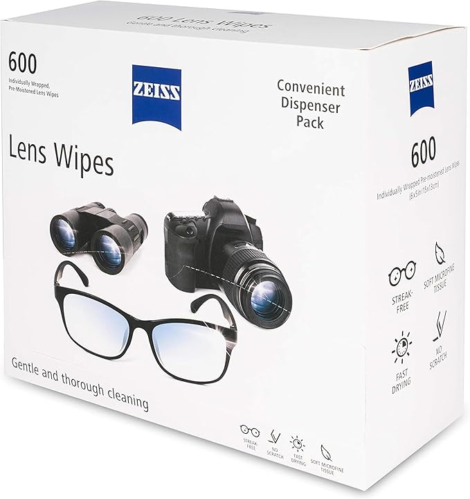 ZEISS Pre-Moistened Lens Cleaning Wipes