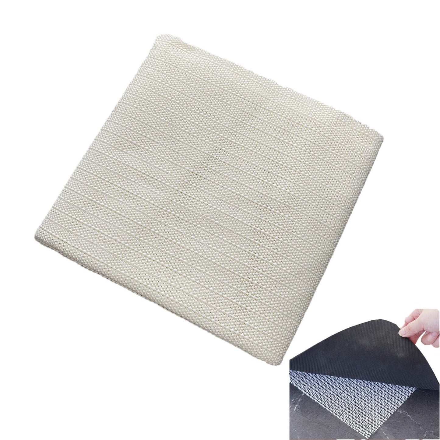 ArrErr Non-Slip Rug Pads Strong Area Rugs Gripper 47“ x 79” Runner Rug Grips Keeper Under Carpet Pads for Living Room Area Rug Washable Rugs Shag Rugs Tile Floors Doormat Keep Safe in Place