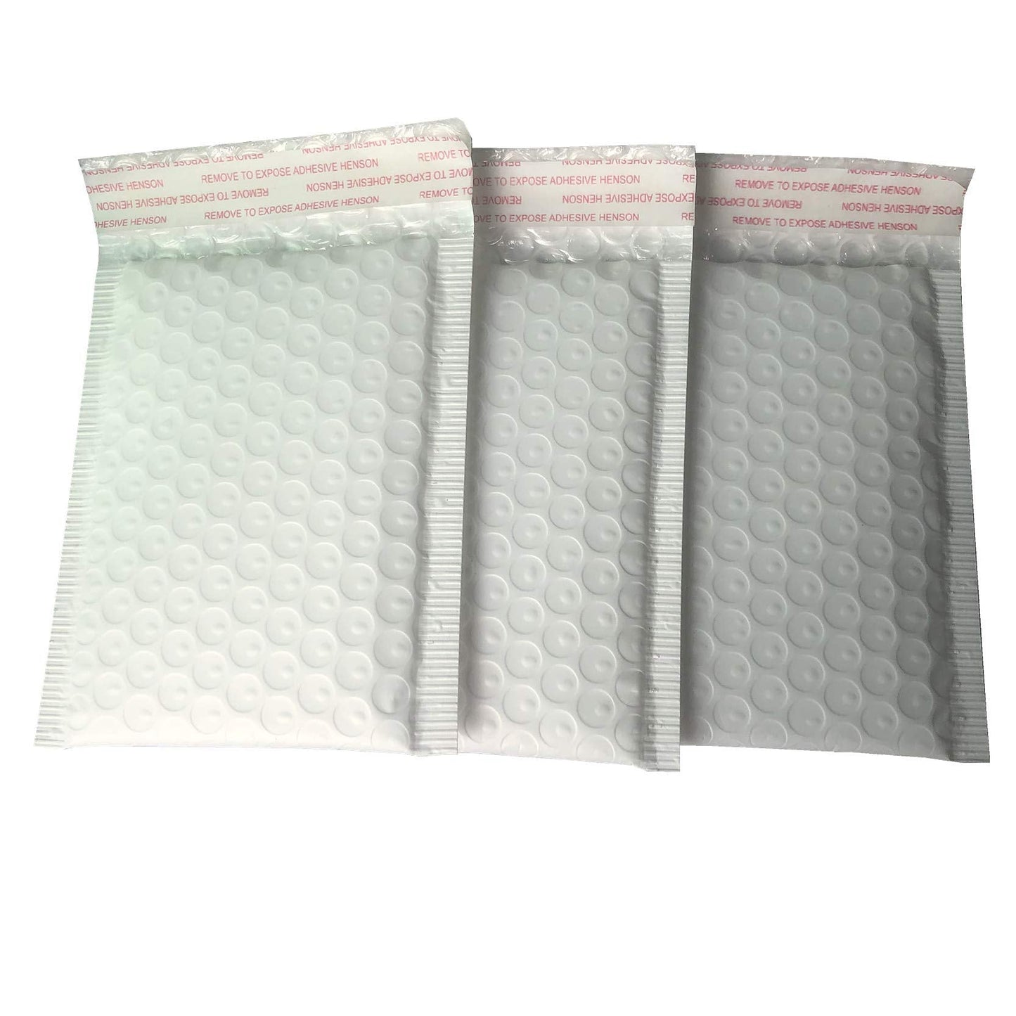 5x7 Inch White Poly Bubble Mailers Padded Envelopes Self-Sealing Shipping Bags 50 Pack