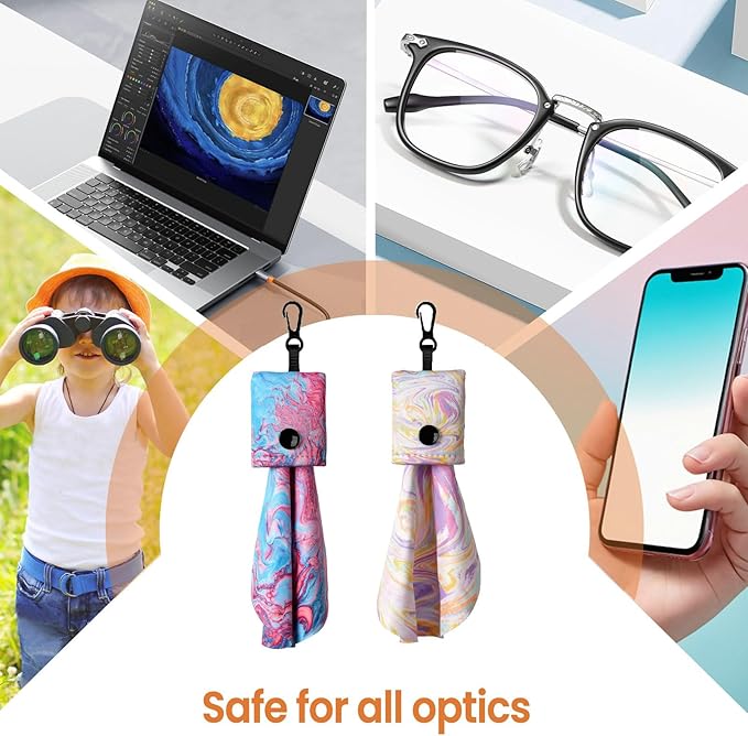 Glasses Cleaning Cloth, Microfiber Eyeglasses Cleaning Cloths, Glass Cleaner