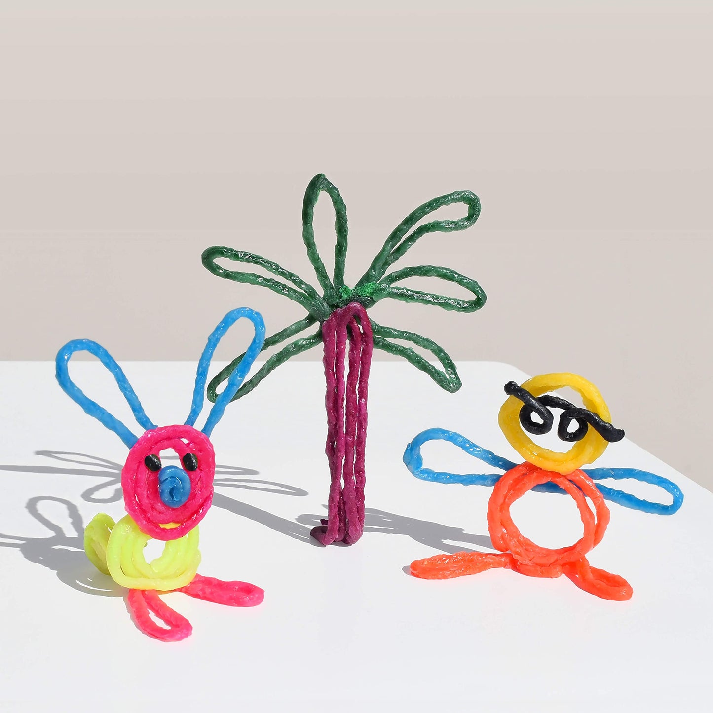 Wikki Stix Doodler Travel Toy for Kids – 24 Reusable Wax Sticks for Sensory Play, Screen-Free Airplane & Road Trip Activity, Mess-Free Fidget Craft for Ages 3+ Made in USA