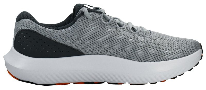 Under Armour Mens Charged Rogue 4 Mod Gray/Castlerock/Team Orange 7 Medium
