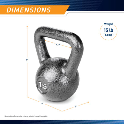 Marcy Hammertone Kettle Bells - 10 to 55 lbs. HKB Workout Weights