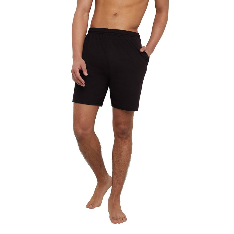 Essentials Jersey Shorts, Shorts with Pockets, Cotton Shorts for Men, 7.5"