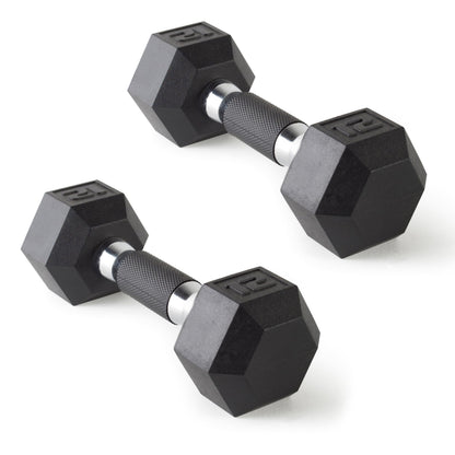 CAP Barbell Coated Dumbbell Weight | Multiple Options Pairs & Sets