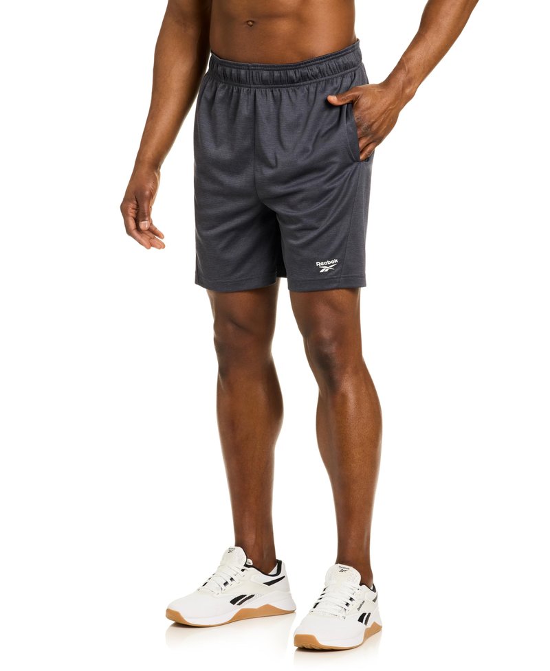 Reebok Viper 2.0 Men's Short, Ebony Heather, Large