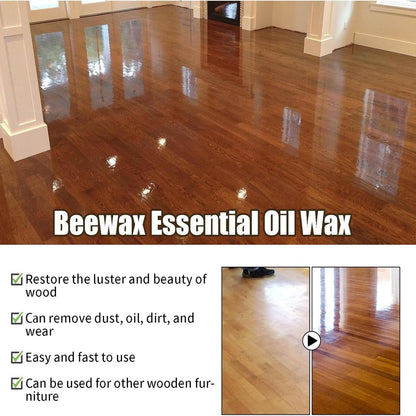 Quatrel Wood Polish Spray,Essential Oil Wax,Polish And Cleaner,Natural Wood Polish Spray For Living Rooms,Kitchens,Wood Furniture Floors (2PCS)