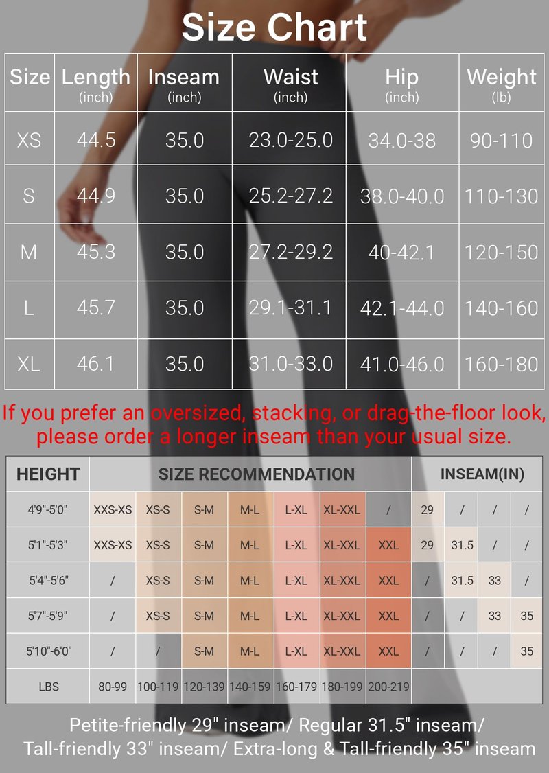 YEOREO Workout Leggings Womens No Front Seam Straight Leggings 35" High Waist Buttery Eddiy Gym Yoga Pants Ancora Red S