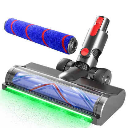 Vacuum Replacement Heads for Dyson V7/V8/V10/V11/V15,180 Degree Rotating Cleaning Blind Spot Dust,2 in 1 Vacuum Attachments for Thin Carpets,Hardwood Floors & Tiles