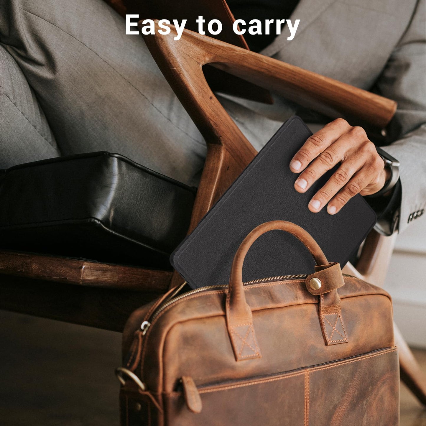 CoBak Case for Samsung Galaxy Tab S10 Lite / S10 FE / S9 FE 10.9 Inch, Protective Smart Auto Wake/Sleep Cover with Anti-Slip Multi-Angle Stand and S Pen Holder, Black