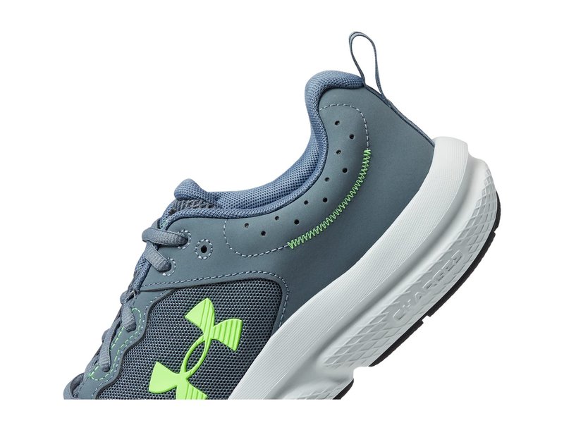 Under Armour Men's Charged Assert 10, (101) Gravel/Gravel/Lime Surge, 15, US