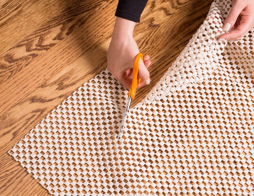Epica Super-Grip Non-Slip Area Rug Pad 5 x 8 for Any Hard Surface Floor, Keeps Your Rugs Safe and in Place