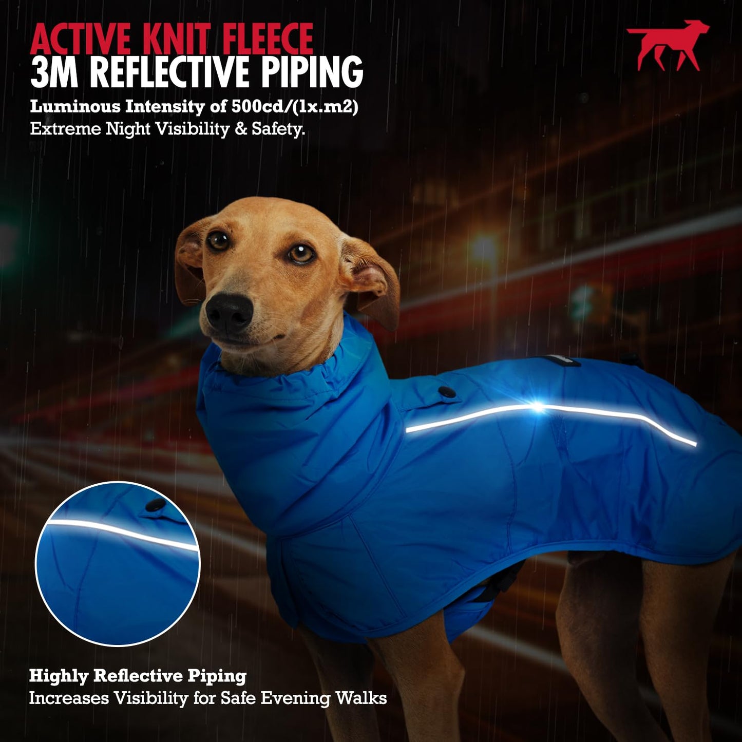 Tuff Pupper Waterproof Dog Raincoat | Full-Body Windproof Rain Jacket for Dogs | Reflective Strips | Breathable Mesh Lining | Adjustable Fit | Leash Port | Small Medium Large XL XXL Dogs (Olive, XXS)
