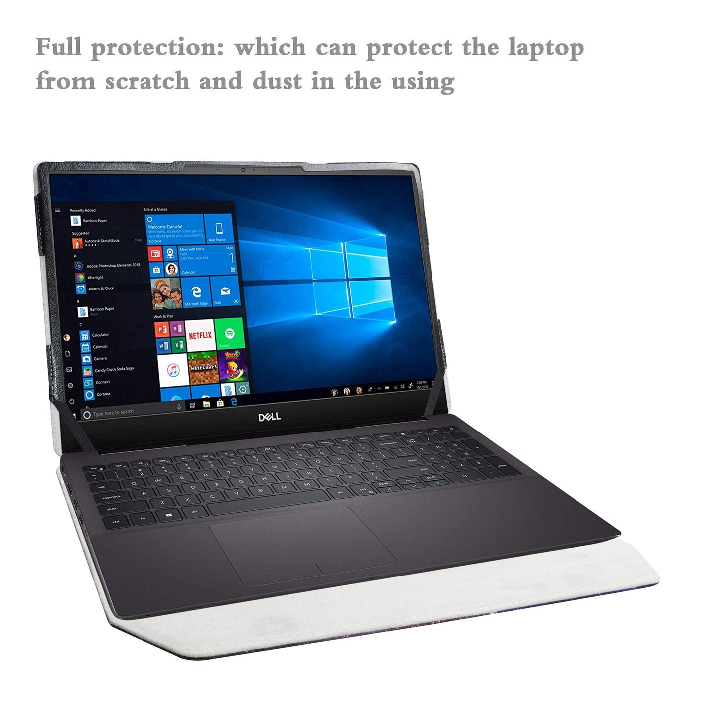 Alapmk Protective Case for Dell Inspiron 15 7590 7591 5590 5598/Latitude 5500 5501 5510 5511 5520/Vostro 15 5590 7590/Precision 3540 3550 3551 3560 15.6"[Not fit inspiron 15 2-in-1 7590],Galaxy