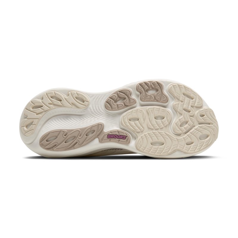 Brooks Women’s Adrenaline GTS 25 Supportive Running & Walking Shoe - Coconut/Argyle - 9.5 Medium