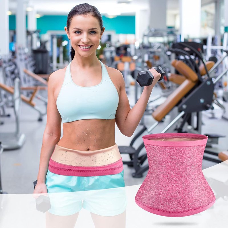 Waist Trimmer Sweat Waist Trainer Wrap for Women - Ideal for Bodybuilding & Fitness