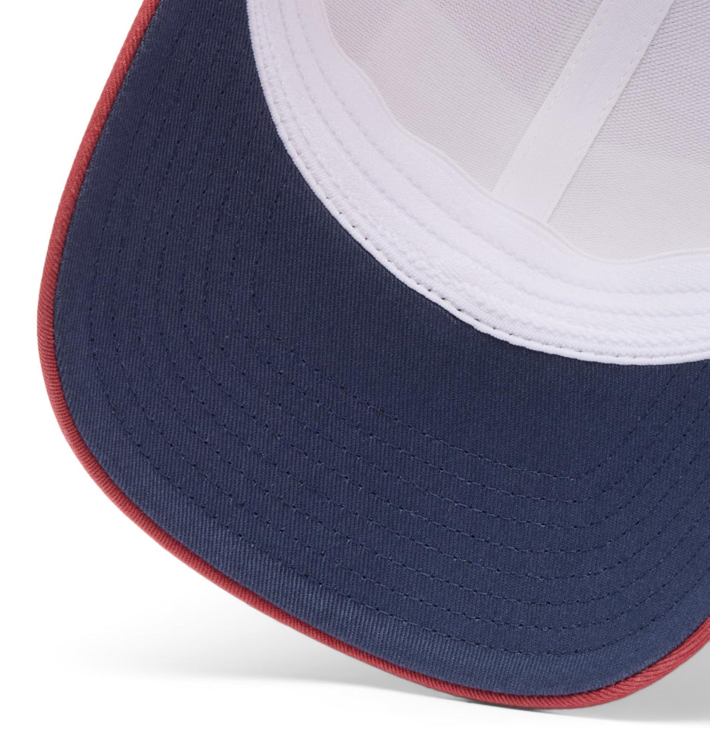 Columbia Unisex PFG Fish Flag Mesh Ball Cap, Dusty Crimson/White/Nocturnal, Large/X-Large