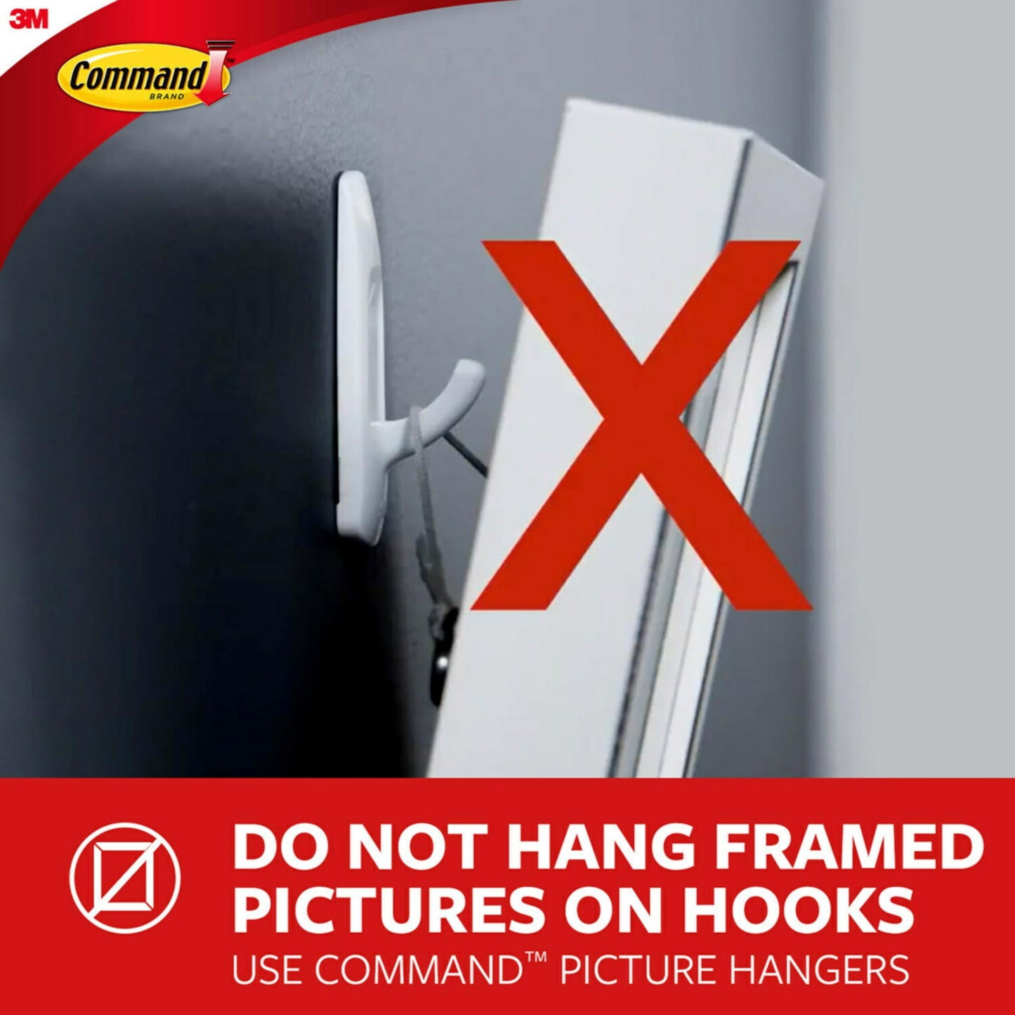 Command HOM-18Q-ES Key Rail, 0, Quartz