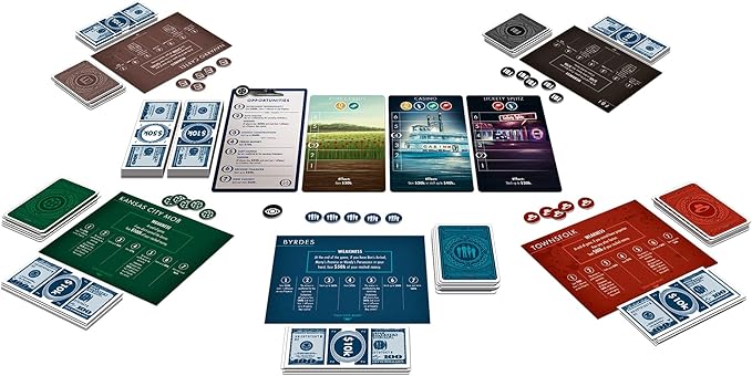 Mixlore Ozark The Board Game | Territory Control Strategy Game | Based on The Hit Netflix TV Series | Ages 16+ | 2-5 Players | Average Playtime 30 Minutes | Made by Mixlore