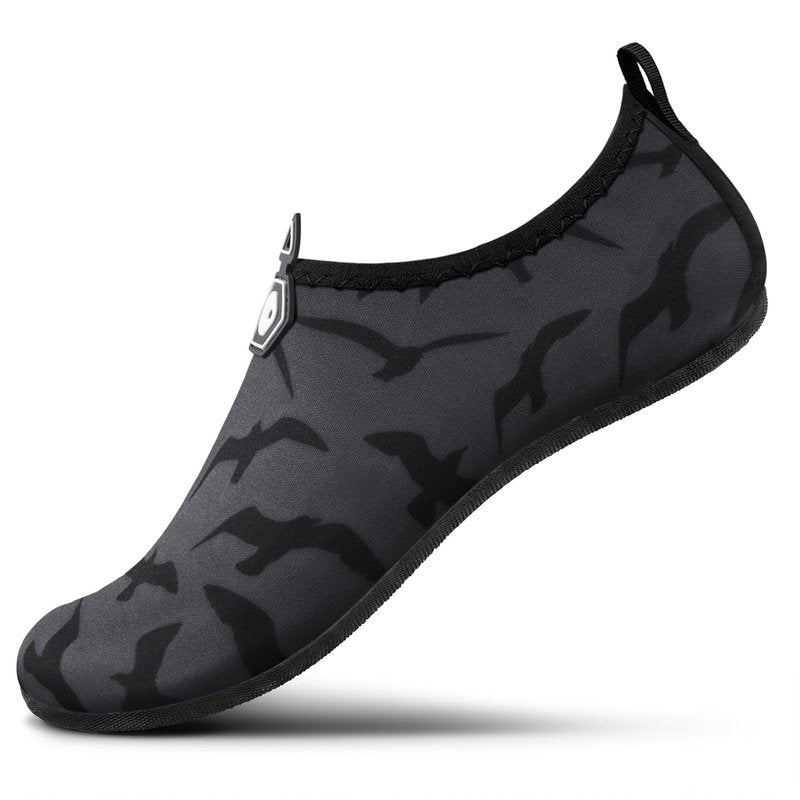 SEEKWAY Water Shoes Barefoot Aqua Socks Quick-Dry Non Slip Shoes for Beach Swim Pool River Boating Surf Women Men Bird SK002(U)