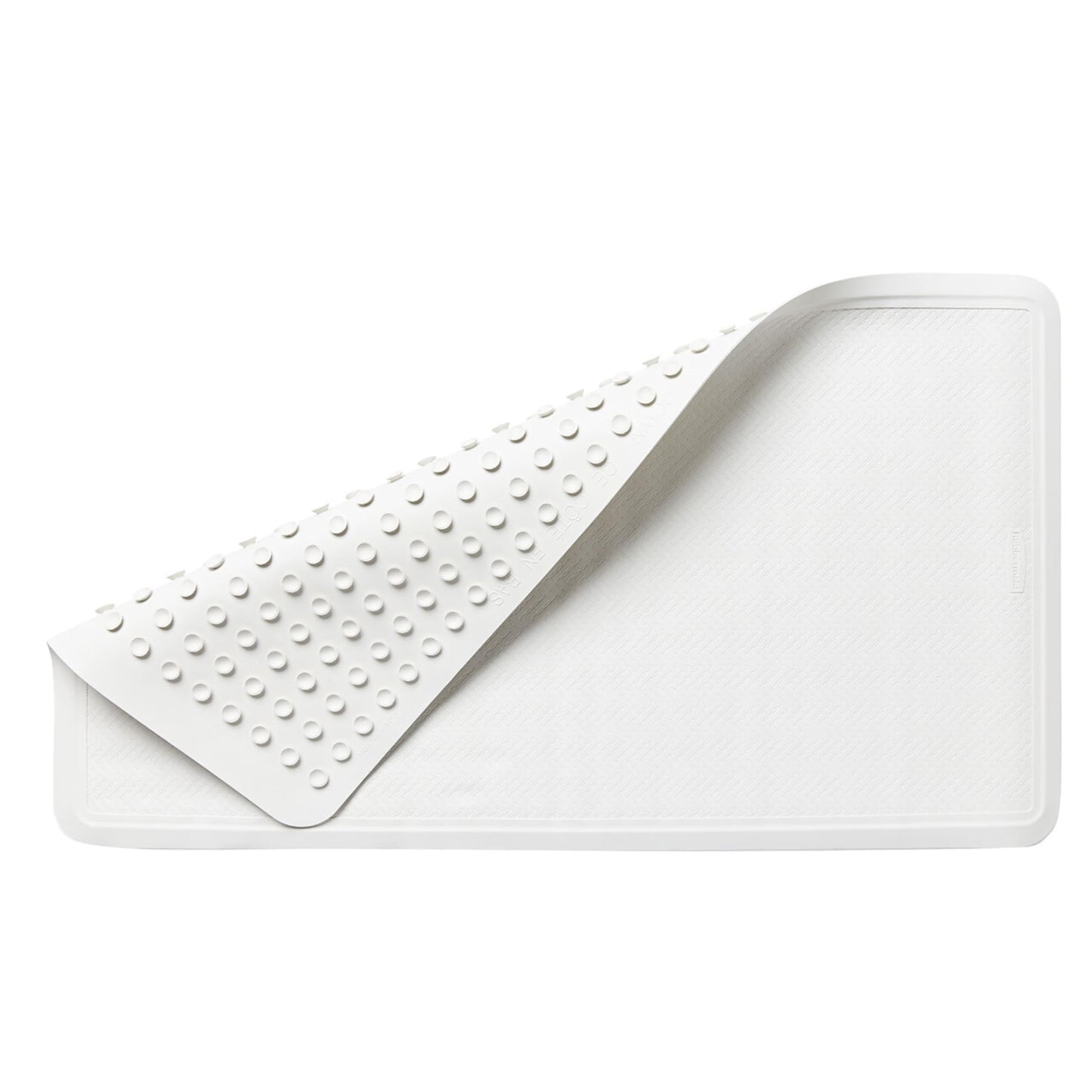Rubbermaid Commercial Products Safti-Grip Bath Mat, Large, White, Suction-Backed, for Commercial/Residential Use for Home/Hotel/Shower/Bathtub