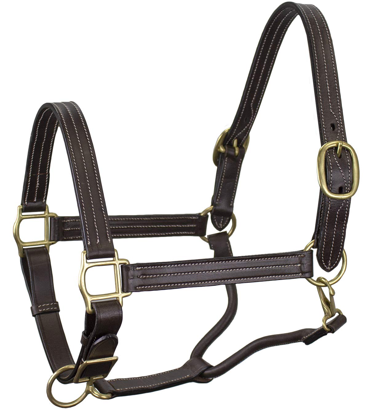 Derby Originals Coventry Triple Stitch Adjustable Leather Halter