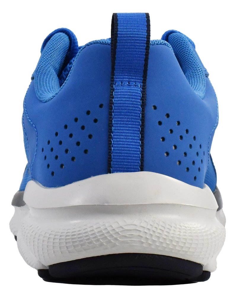 Under Armour Men's Charged Assert 9 Running Shoe, Victory Blue/Halo Grey, 8.5 M